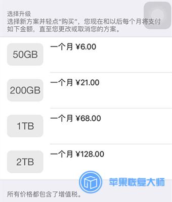 icloud储存容量,icloud储存空间买了还是显示不够