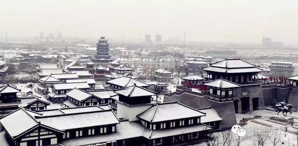 雪中宿迁，素颜都美到窒息！