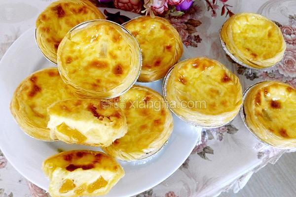 奶香十足的蛋挞的做法,奶香蛋挞超简单自制蛋挞皮版