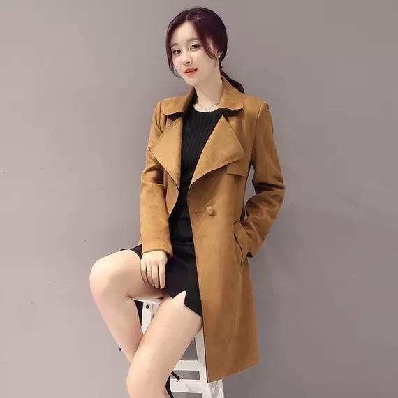 冬季鹿皮绒怎么样,豆沙绿麂皮绒