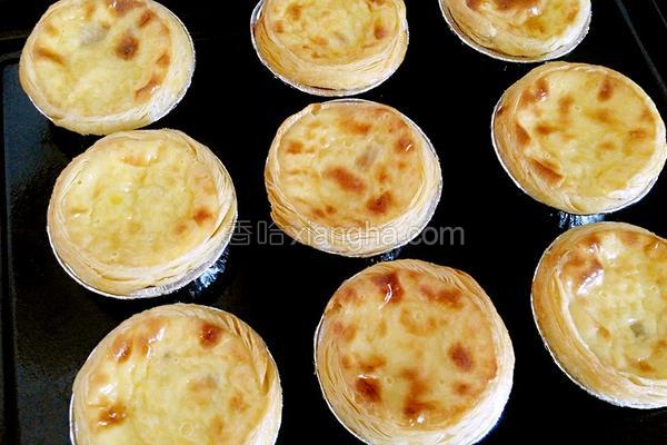 奶香十足的蛋挞的做法,奶香蛋挞超简单自制蛋挞皮版