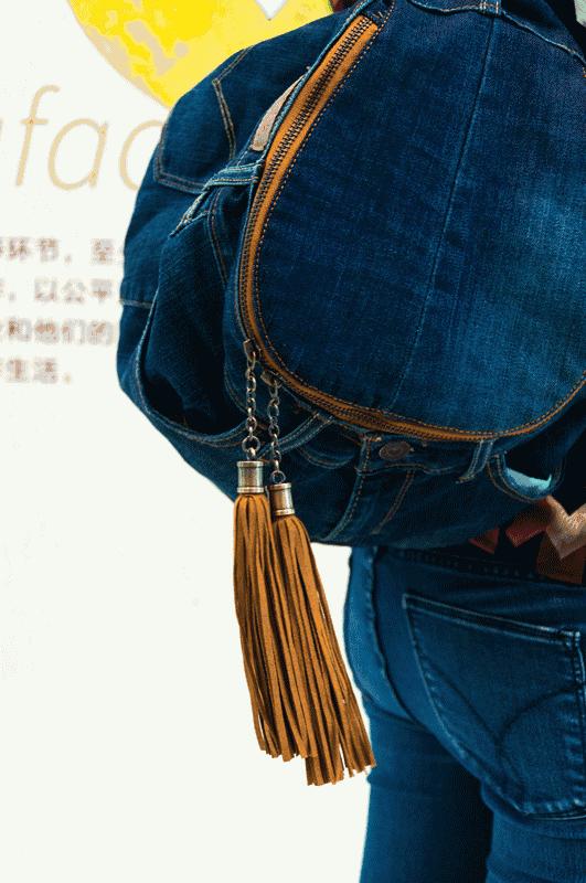 宾大女神将旧衣服“打包”送上了时尚周，居然得到名模一致追捧！