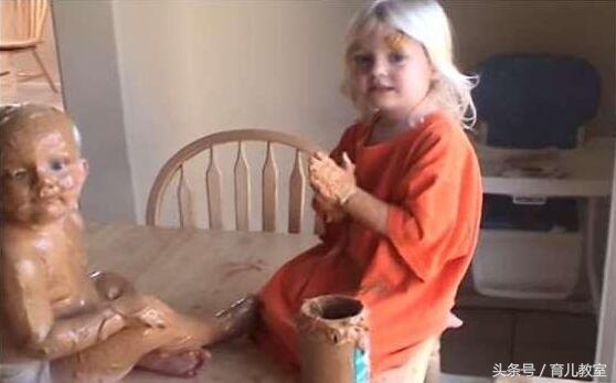 小孩做身体spa,妈妈给小孩做spa