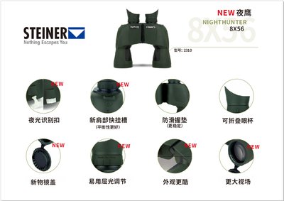 视得乐8x30夜鹰,夜鹰8x56望远镜