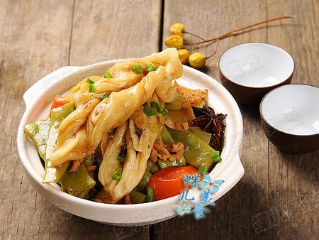 豆角粘卷子属于哪里的美食,豆角粘卷子做法视频窍门