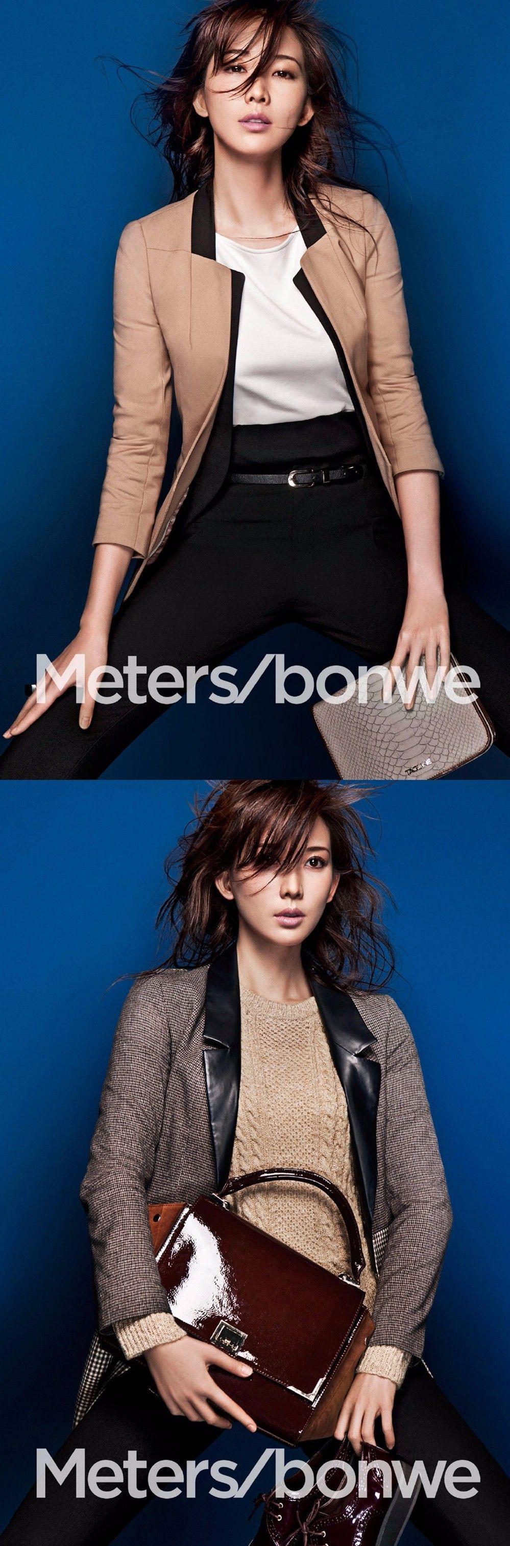 国际超模中国的都有谁,美特斯邦威历届代言人