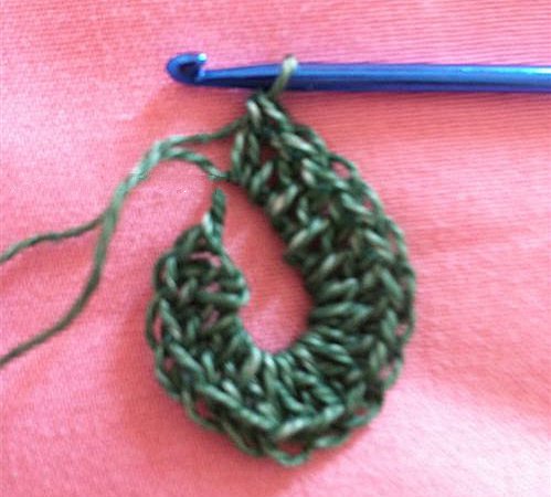 钩海星花样教程,海星毛线编织图解