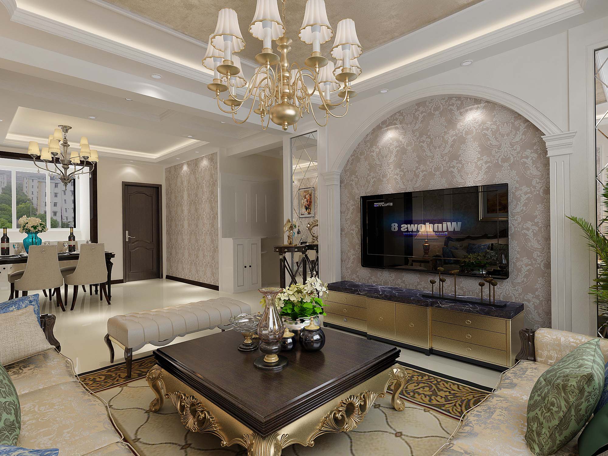 石家庄白金汉府户型,石家庄白金汉府效果图