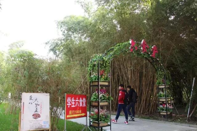 成都锦城学院大学最大食堂,川大锦城学院7个食堂