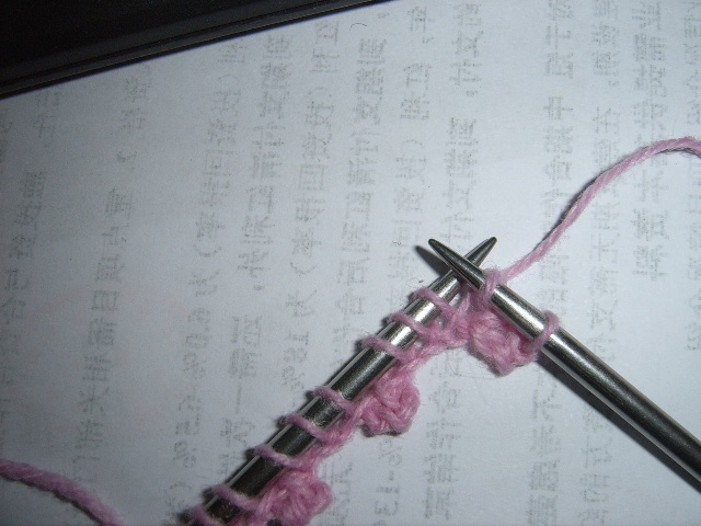 狗牙边棒针编织方法,棒针狗牙针的织法