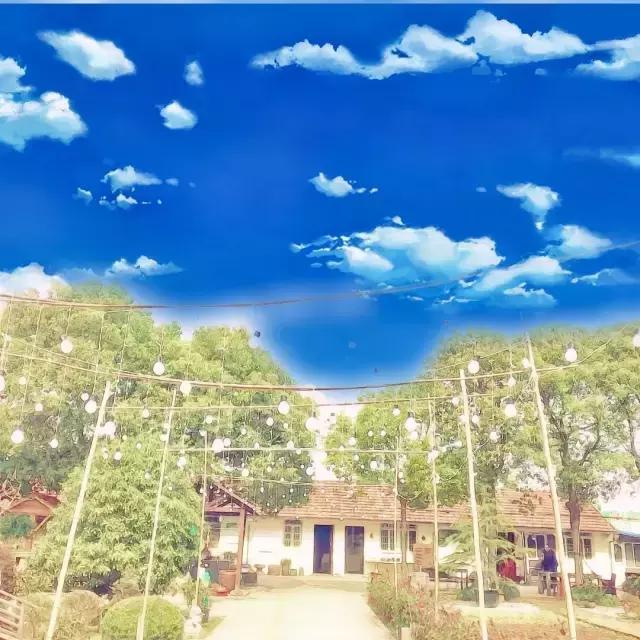 动漫风的美景,美景图动漫