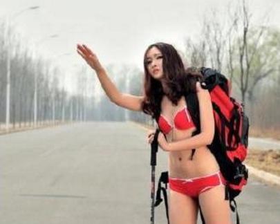 女生为什么喜欢徒步旅行,川藏线上穷游女搭车