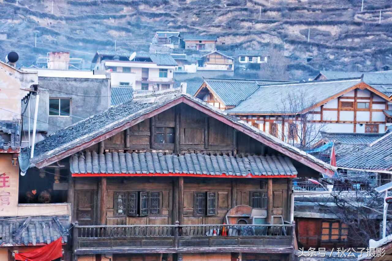 川西第一站松潘古城堡,川西看雪旅行攻略