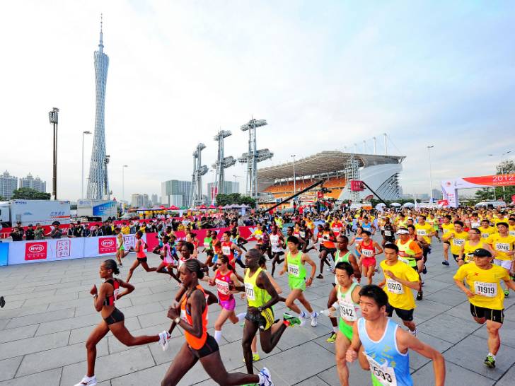 马拉松健康跑要准备和关注什么,广州马拉松路线关注事项