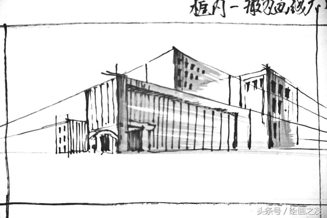 钢笔速写绘画技法教学,精选好课零基础钢笔风景速写入门