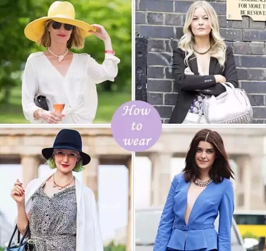 女人脖子粗戴什么项链,项链有延长链脖子粗怎么佩戴