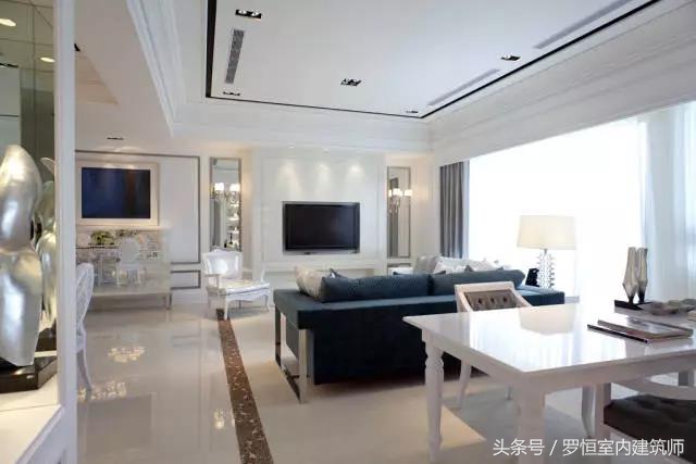 欧式装修效果图实景案例,欧式装修风格样板房图片欣赏