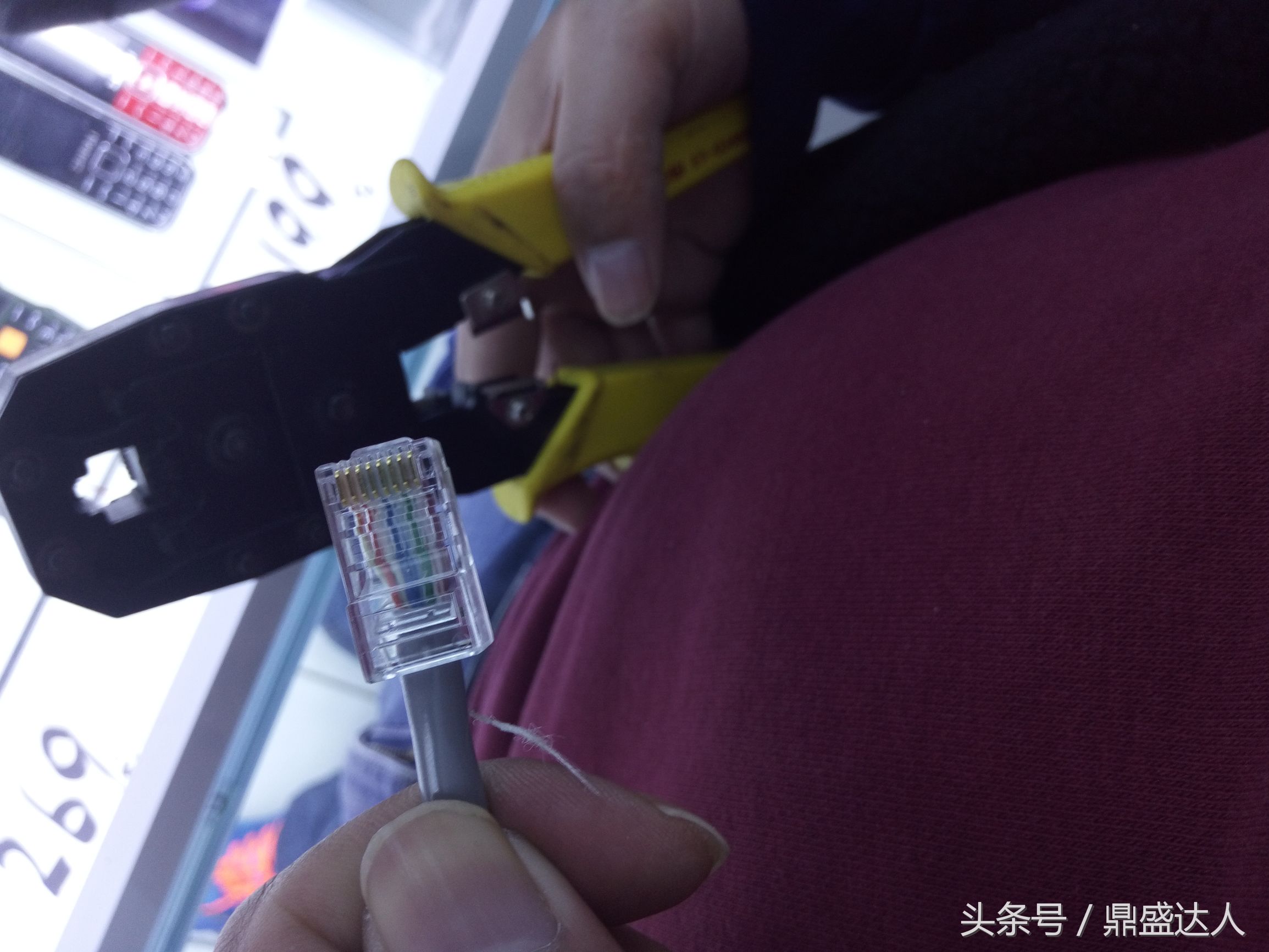 通用电信网线,通用网线模块接线图