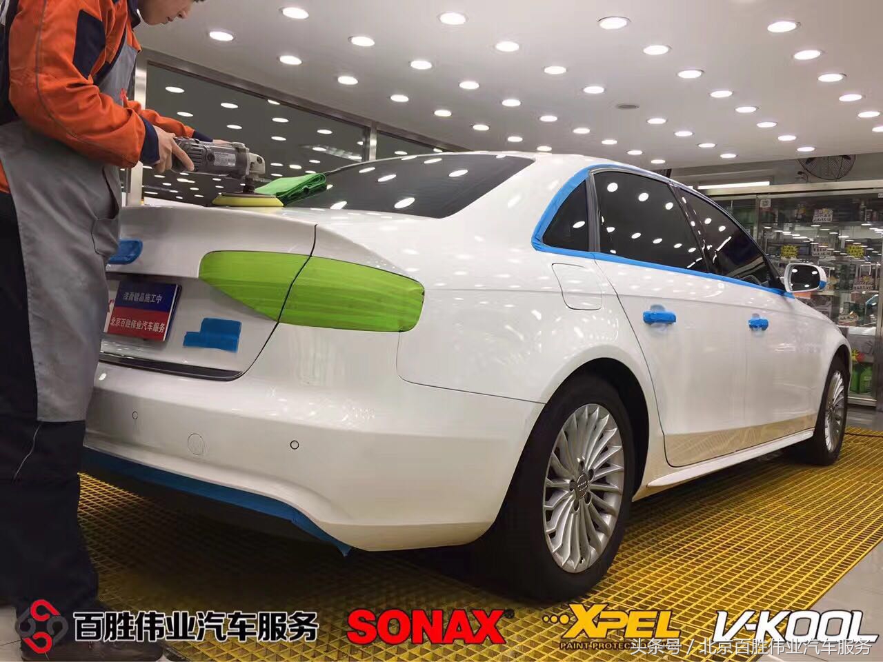 奥迪a4l镀晶值得做么,奥迪a4l顶配电镀银