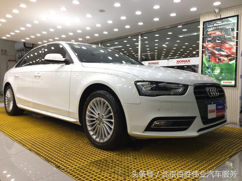 奥迪a4l镀晶值得做么,奥迪a4l顶配电镀银