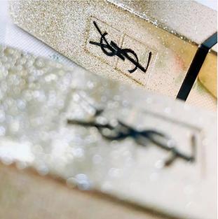 ysl圣诞限定双支口红,ysl圣罗兰星辰限量口红0元领