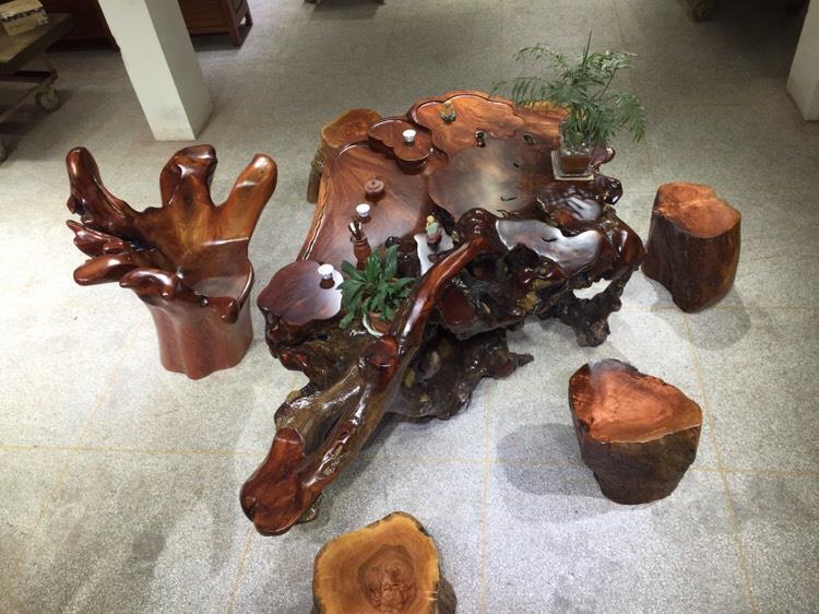 根雕茶盘木艺,根雕茶盘