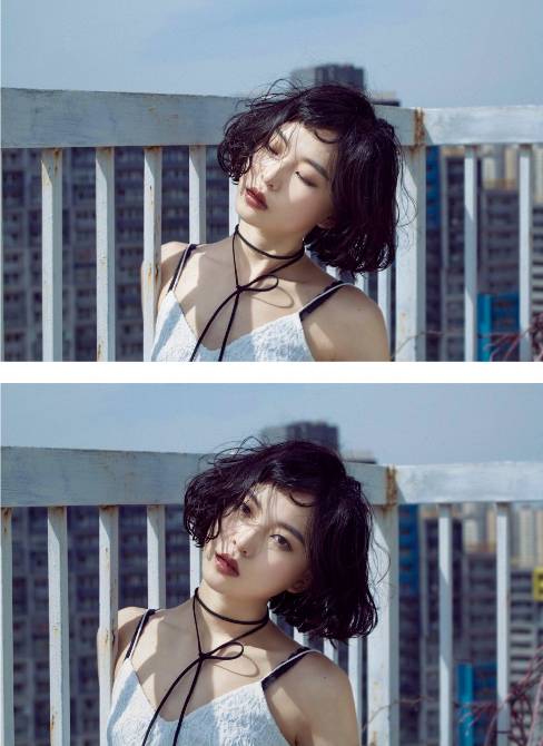 蓬松烫女中长发发型,蓬松烫卷短发