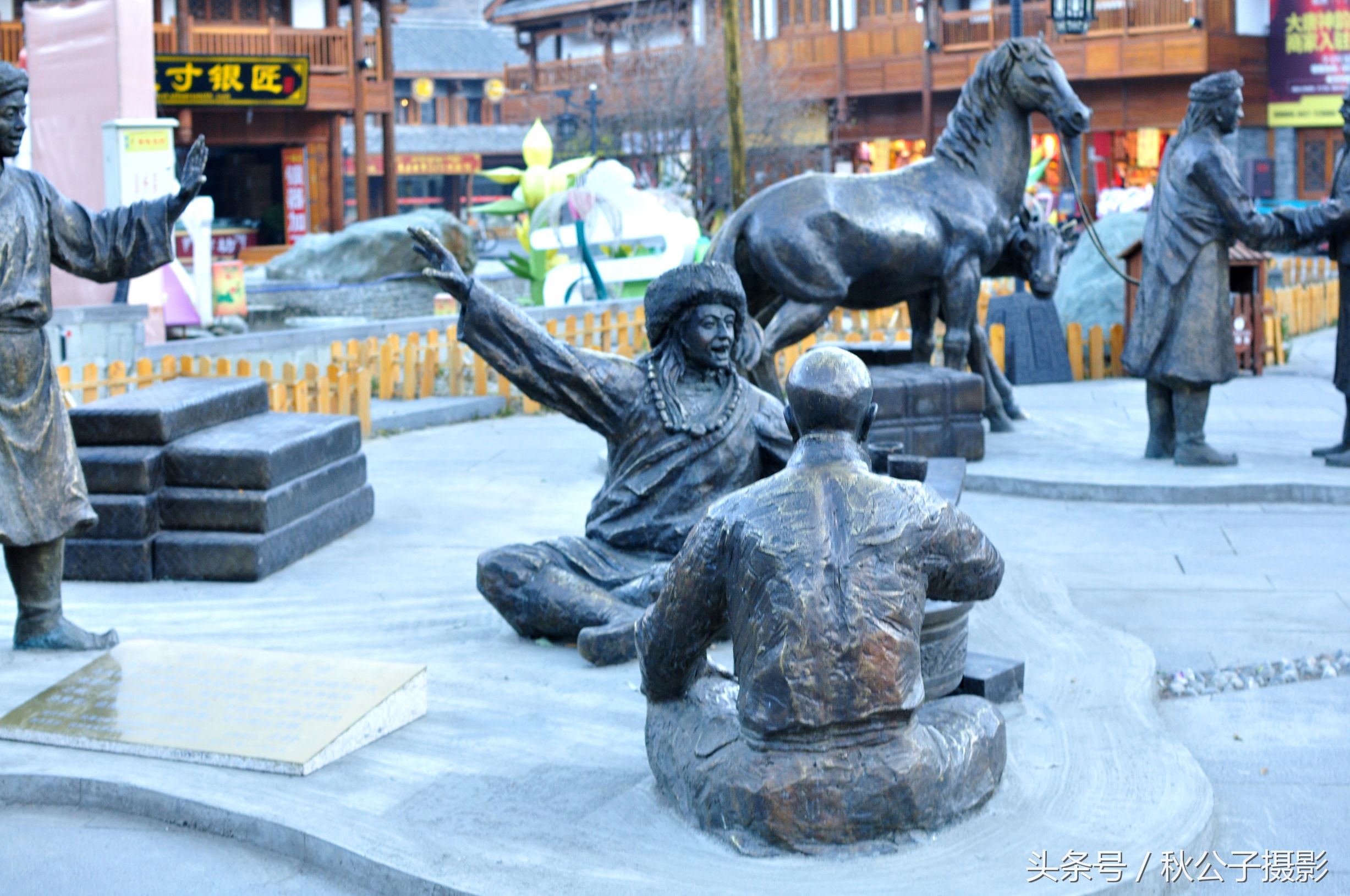川西第一站松潘古城堡,川西看雪旅行攻略