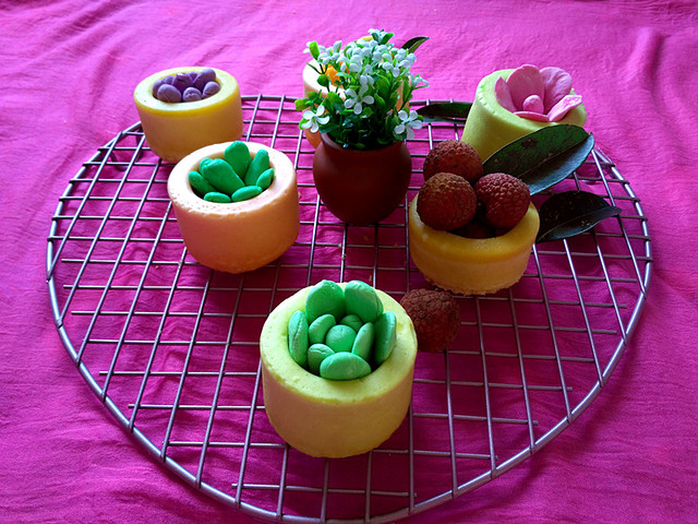 堡尔美克盆栽蛋糕,堡尔美克蛋糕