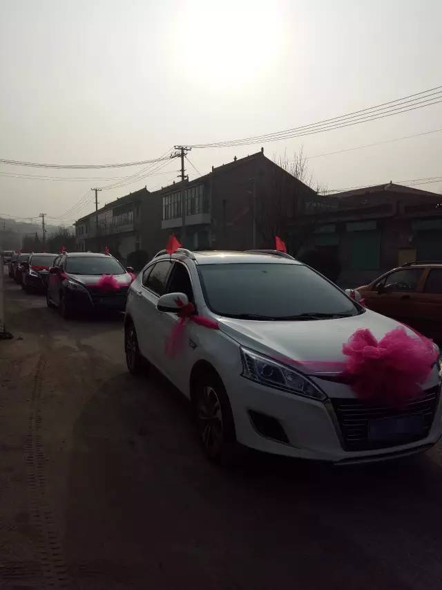 临汾纳智捷婚庆车队翼城现场，肆意感受农村婚礼的朴实和幸福