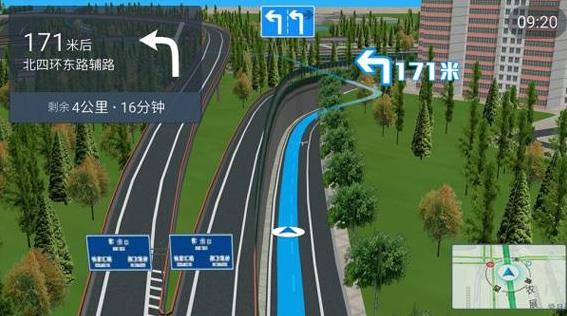高德车机导航最新版功能介绍,高德地图车机版导航设置导航视角