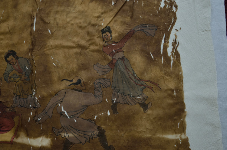 契丹古绢画,辽代绢轴画