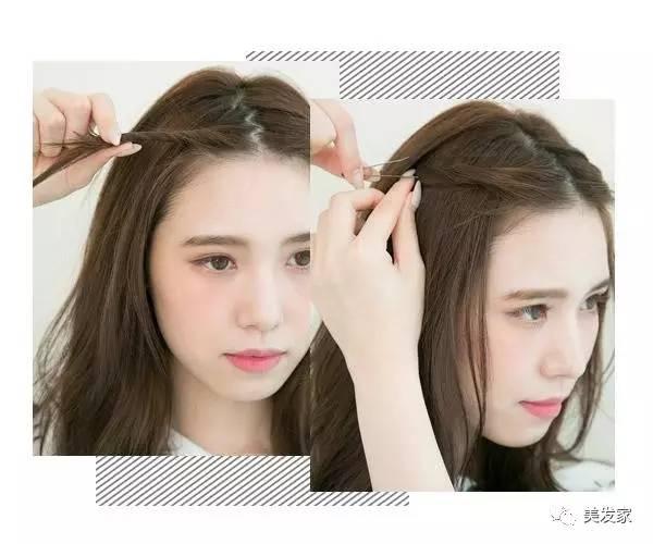 刘海到眉毛这里就不想剪掉怎么办,三招教你解决刘海尴尬期
