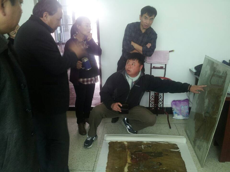 契丹古绢画,辽代绢轴画