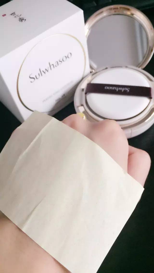 杨幂同款雪花秀气垫BB测试报告~打造哑光裸妆