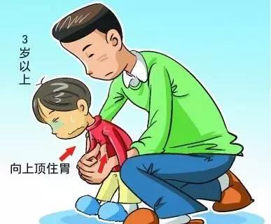 儿童误吞异物急救法,儿童被呛急救办法
