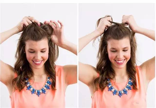 慵懒风鱼尾辫,复古鱼尾辫