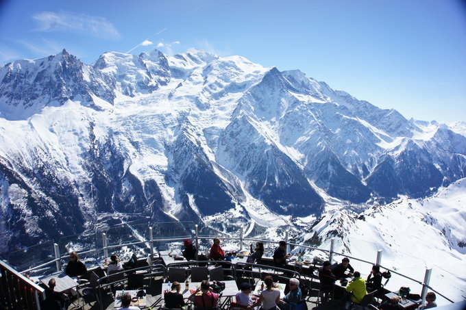 霞慕尼徒步环勃朗峰,霞慕尼勃朗峰缆车