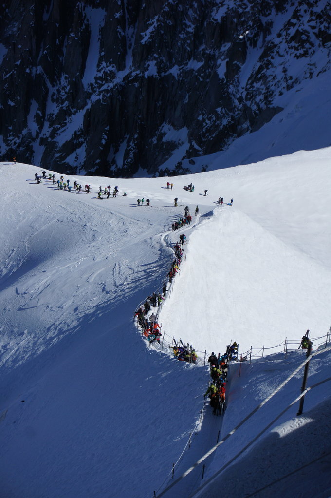 霞慕尼徒步环勃朗峰,霞慕尼勃朗峰缆车