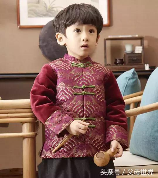 儿童新年唐装穿搭,小孩穿什么唐装好看