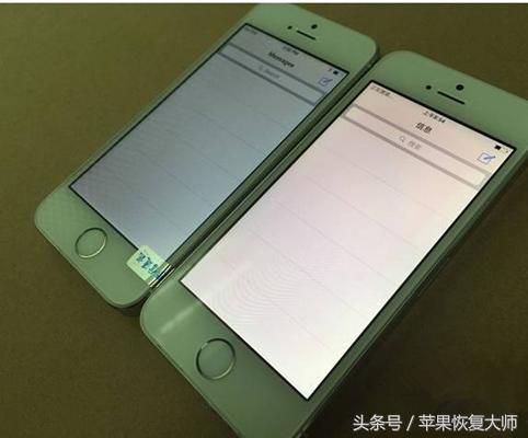 iphone黄屏怎么调,苹果ios15.5阴阳屏