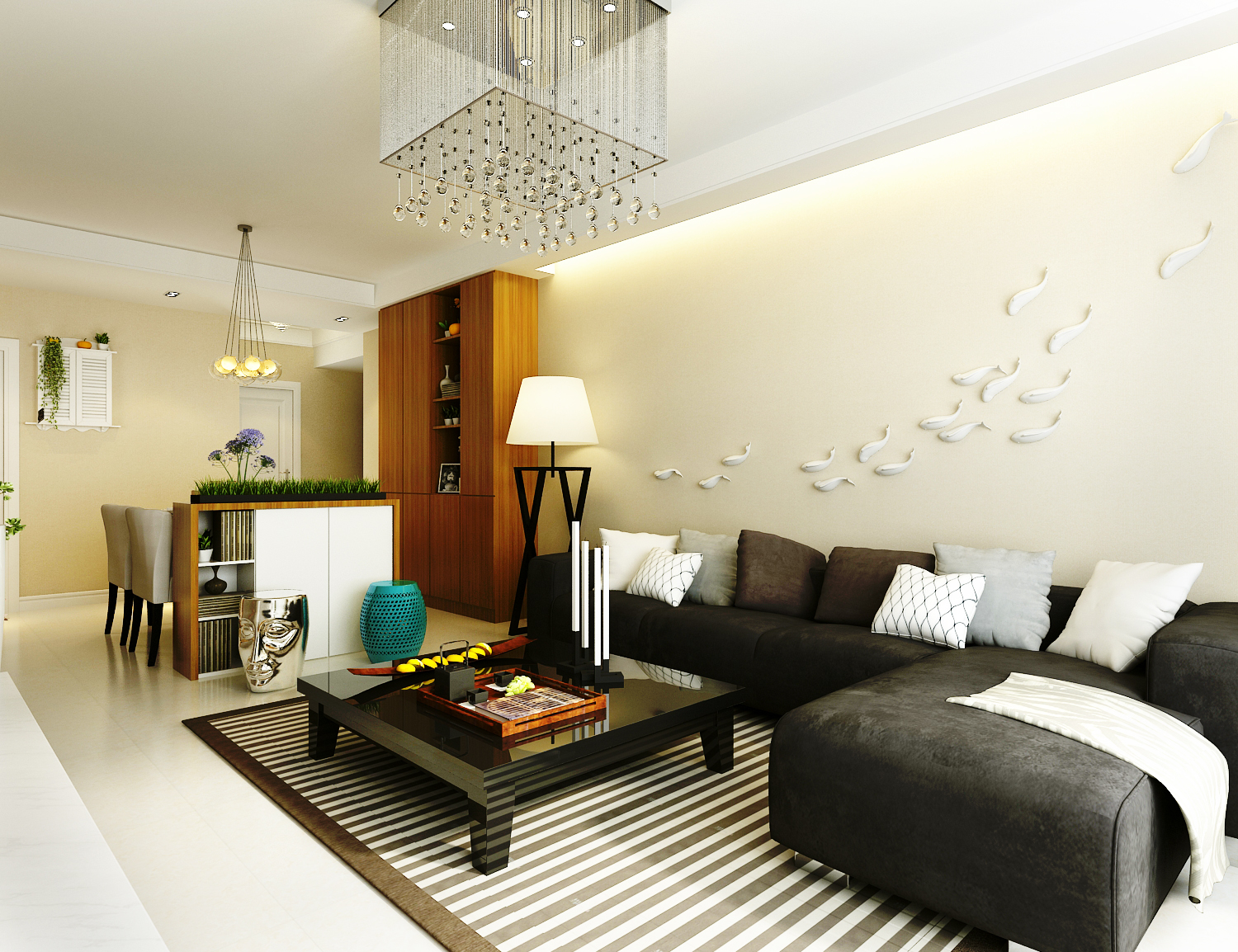 包头锦尚国际153平米样板间,锦尚国际包头