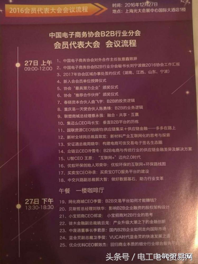 中国b2b商务大会,b2b电商协会
