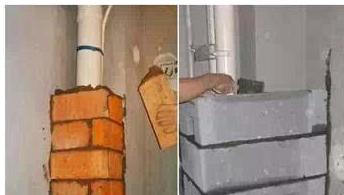 自来水管这样包既美观又方便检修,包地下水管的最佳方法