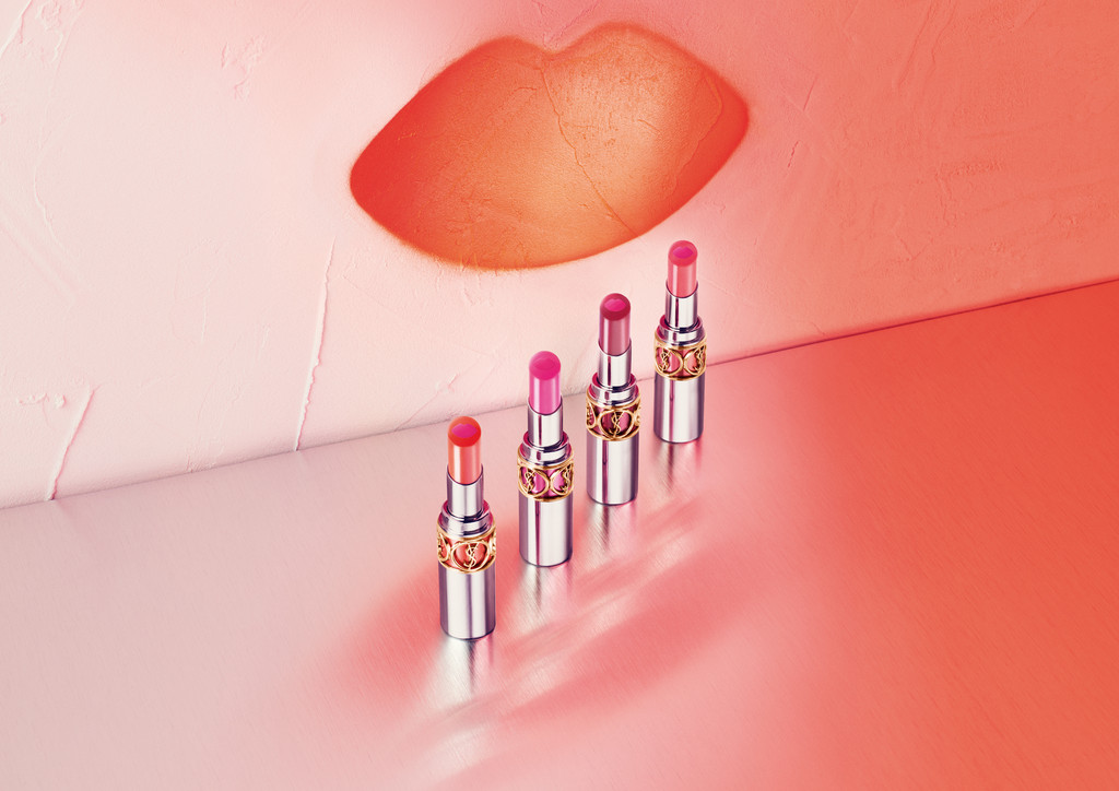 ysl银管夹心星星唇膏,ysl夹心唇膏试色