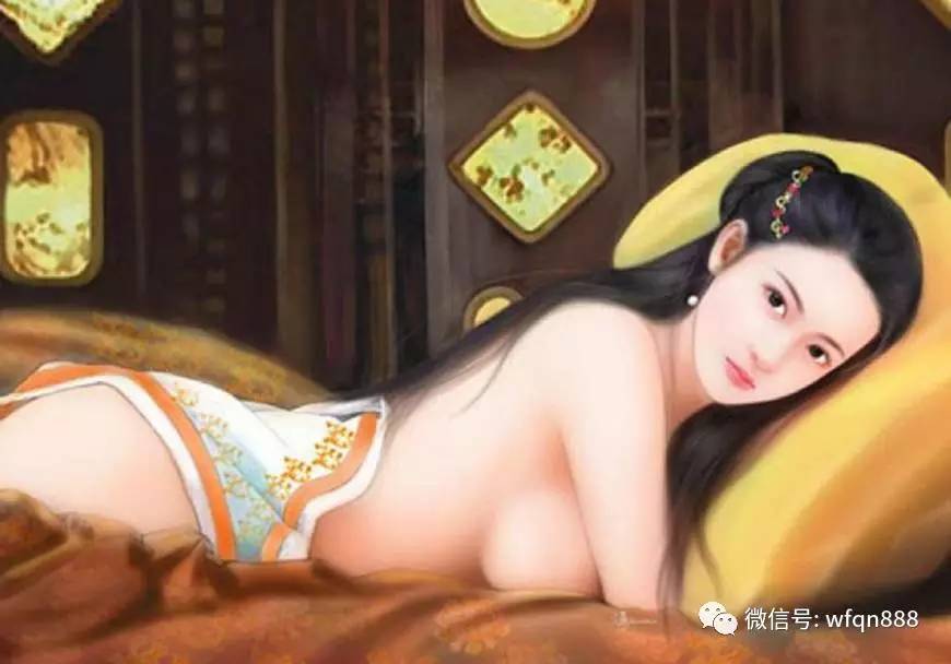 这位美丽妃子是中国史上第一*奴性**，皇帝让她躺在朝堂上搔首弄姿！