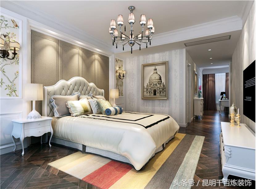 博欣盛世跃层怎么装修,绿园客厅简约欧式风格装修效果图