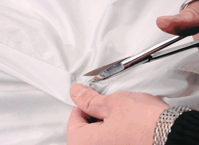 网购羽绒服不合格,劣质羽绒服测评