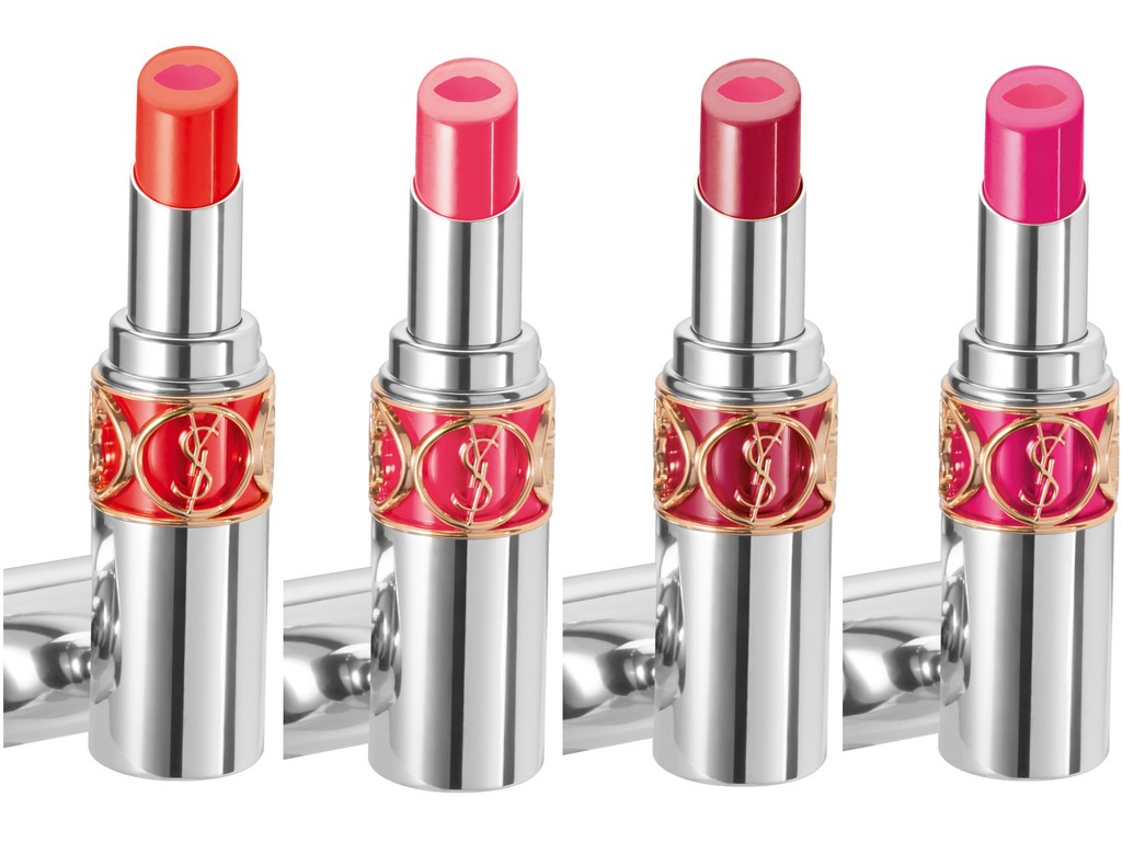 ysl银管夹心星星唇膏,ysl夹心唇膏试色