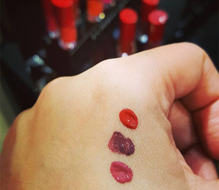 阿玛尼染唇液005试色,阿玛尼新出了个唇泥色号